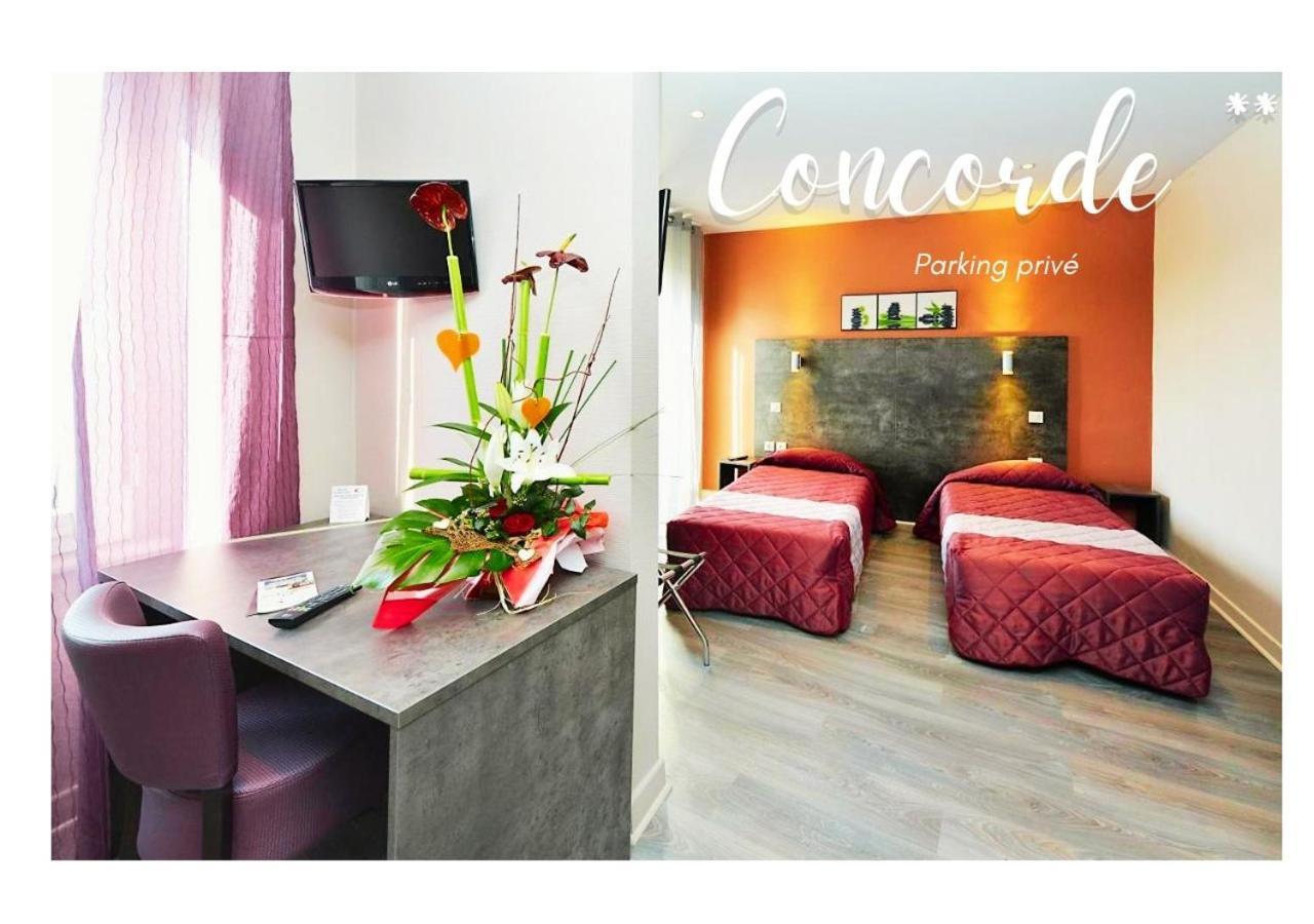 Hotel Concorde - Rodez Centre Ville Luaran gambar